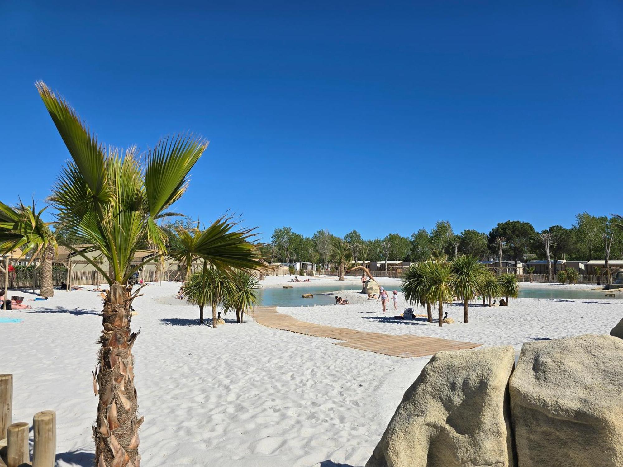 Mobilhome Lodge 3 Chambres, 500M Plage, Camp 5 Etoiles Vendres Exterior photo