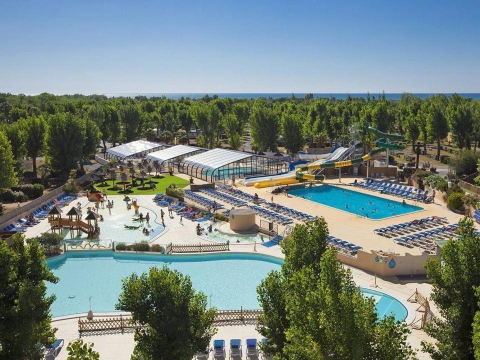 Mobilhome Lodge 3 Chambres, 500M Plage, Camp 5 Etoiles Vendres Exterior photo
