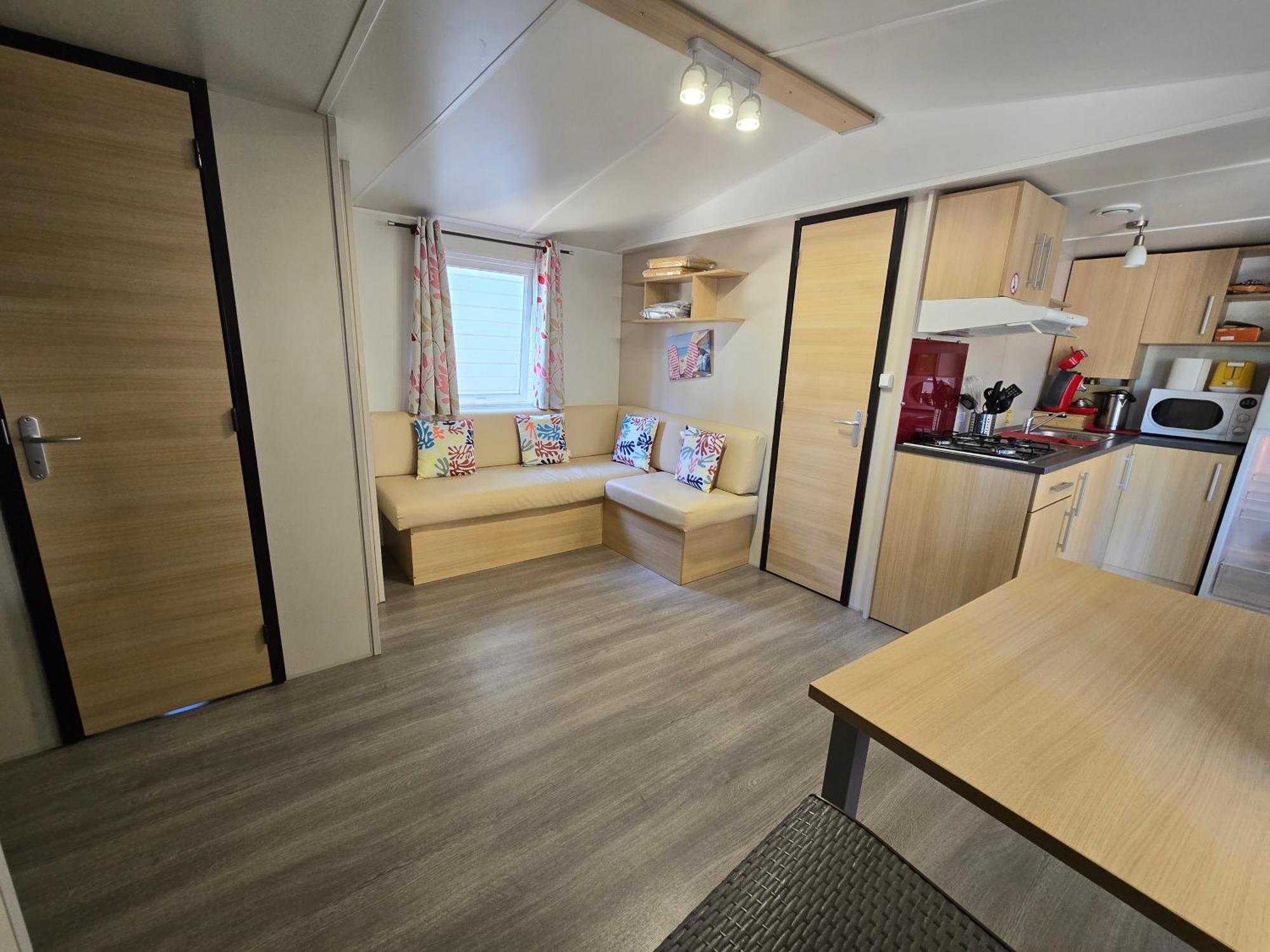 Mobilhome Lodge 3 Chambres, 500M Plage, Camp 5 Etoiles Vendres Exterior photo